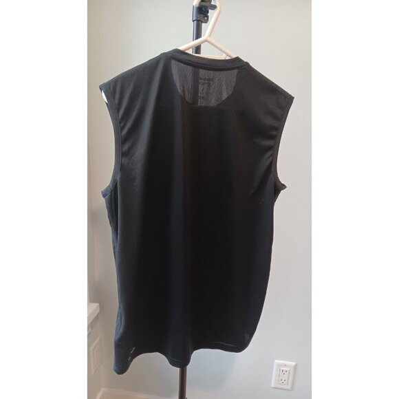 Mens Large Reebok ActivChill Sleeveless Shirt Black Like New Excellent Condition - Picture 4 of 5